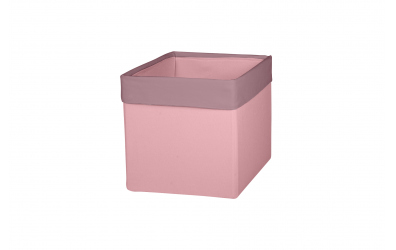 Textilný box do regálu PASTEL - ružový