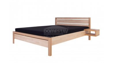 Manželská posteľ ELEGANT Sofia 160 cm, buk cink