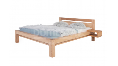 Manželská posteľ ELEGANT Klára 160 cm, buk cink