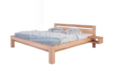 Manželská posteľ ELEGANT Klára 180 cm, buk cink