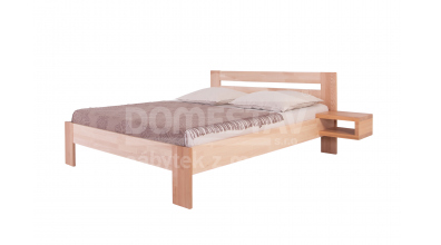 Manželská posteľ ELEGANT Inga 160 cm, buk cink