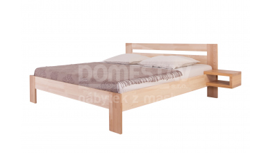 Manželská posteľ ELEGANT Inga 180 cm, buk cink