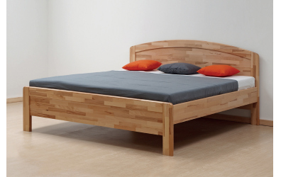 Manželská posteľ KARLO Art, 160x200, dub cink
