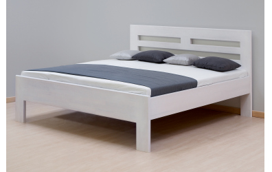 Manželská posteľ ELLA Harmony, 160x200, dub cink