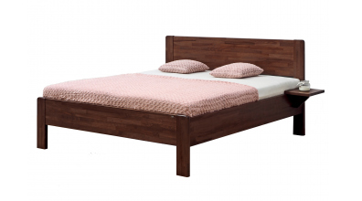 Manželská posteľ SOFI XL, 140x200, buk jadrový