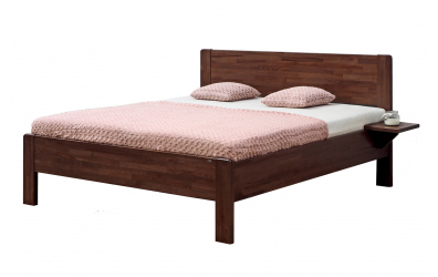 Manželská posteľ SOFI XL, 140x200, buk jadrový