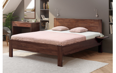 Manželská posteľ SOFI XL, 140x200, dub cink