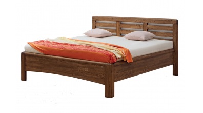 Manželská posteľ VIOLA, 140x200, dub