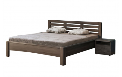 Manželská posteľ VIOLA, 160x200, buk jadrový
