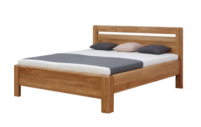Manželská posteľ ADRIANA Klasik, 140x200, buk