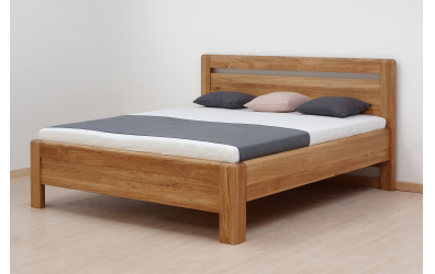 Manželská posteľ ADRIANA Klasik, 160x200, dub