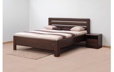 Manželská posteľ ADRIANA Lux, 140x200, buk