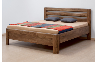 Manželská posteľ ADRIANA Lux, 160x200, buk jadrový