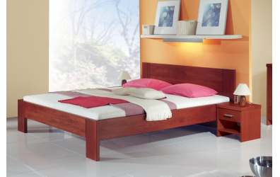 Manželská posteľ LENA 140x200, buk, FMP Lignum