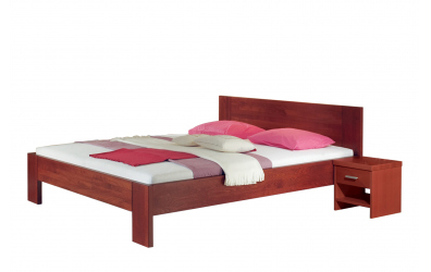 Manželská posteľ LENA 140x200, buk, FMP Lignum