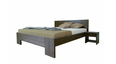 Manželská posteľ LENA II 160x200, buk, FMP Lignum