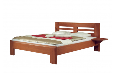 Manželská posteľ TATIANA 140x200, buk, FMP Lignum