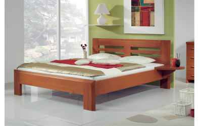 Manželská posteľ TATIANA 160x200, buk, FMP Lignum