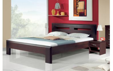 Manželská posteľ TIMEA 160x200, buk, FMP Lignum