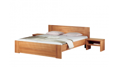 Manželská posteľ ROMANA 140x200, buk jadrový, FMP Lignum
