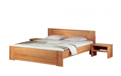 Manželská posteľ ROMANA 140x200, buk jadrový, FMP Lignum
