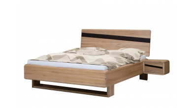 Manželská posteľ AMELIA 140x200, buk, FMP Lignum