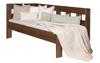 Manželská posteľ MERIDA LIFT so zábranou, pravá, 140 cm, BC