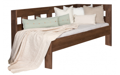 Manželská posteľ MERIDA LIFT so zábranou, ľavá, 140 cm, BC