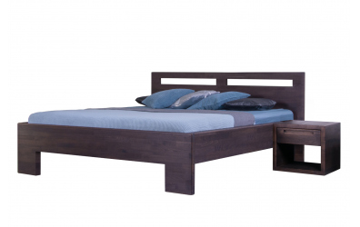 Manželská posteľ MESSINA 180 cm, buk cink