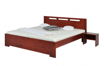 Manželská posteľ VALENCIA 180 cm, buk cink