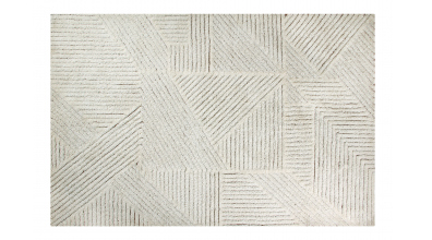 Vlnený koberec LORENA CANALS jemné prúžky, obdĺžnik, krémový, L